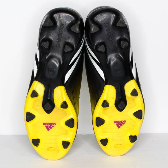 Adidas Mens Youth Predator Absolion LZ TRX FG Soccer Cleats Yellow Size 6.5 | AS - Picture 6 of 7